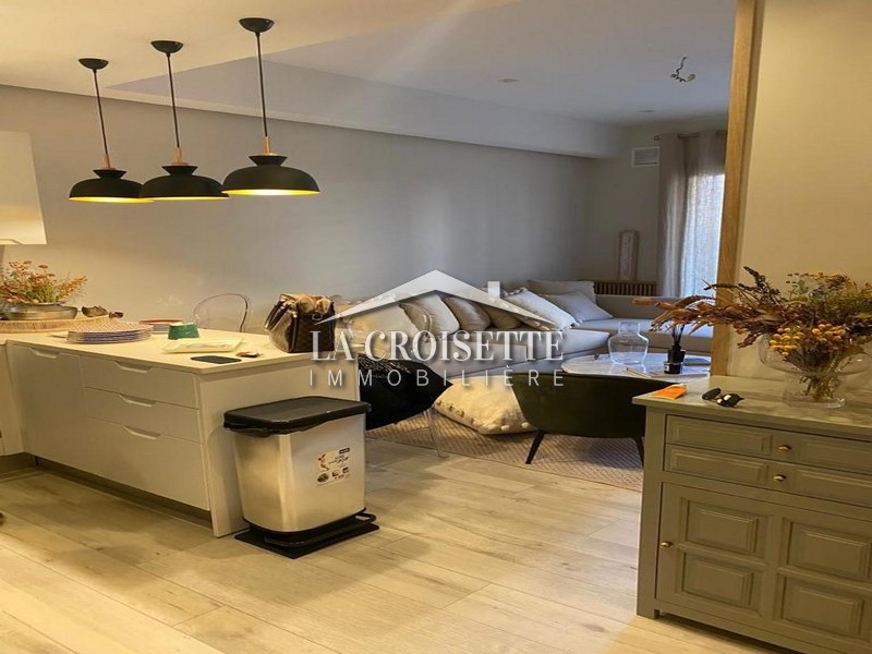 Appartement meublé S+1 avec jardin à La Marsa